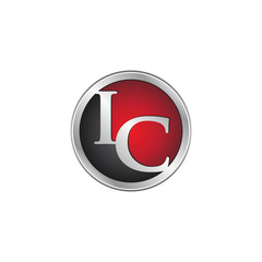 IC initial circle logo red