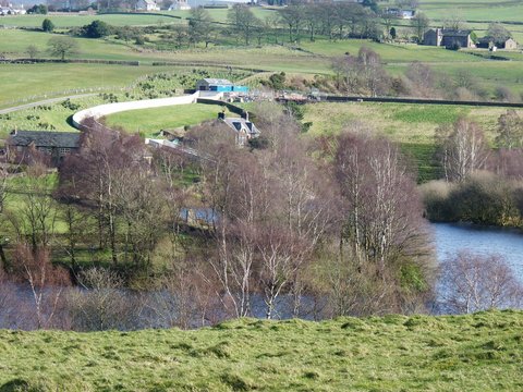 Reservoir At Lyme Park Cheshire