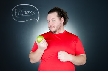 The fat man and fitness 