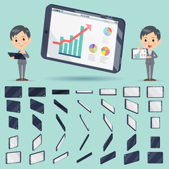 3D tablet type device