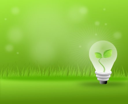 Green energy background