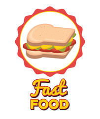 Delicious fast food 