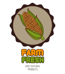 Farm fresh graphic design