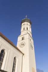 Fototapeta na wymiar Kirche in Pähl