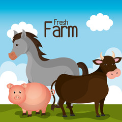 Farm fresh graphic