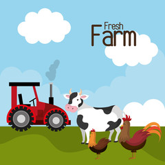 Farm fresh graphic