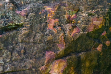 closeup of stone, rock texture background
