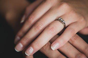 Wedding ring and wedding details