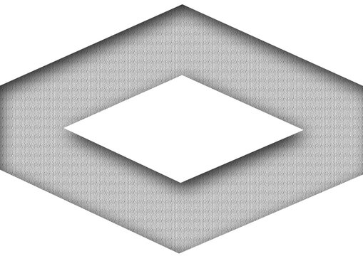 ic&ocirc;ne gris, forme de losange