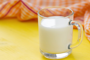 Glass of milk