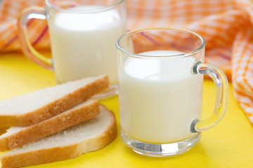 Milk and wheat bread