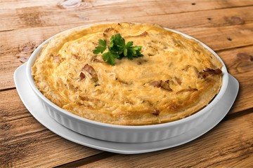 Quiche.