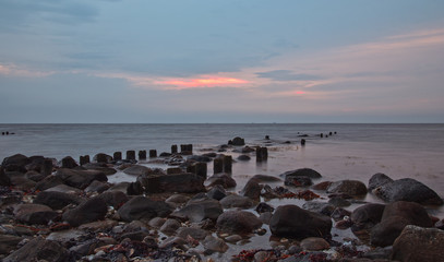 the Baltic Sea in the morning
