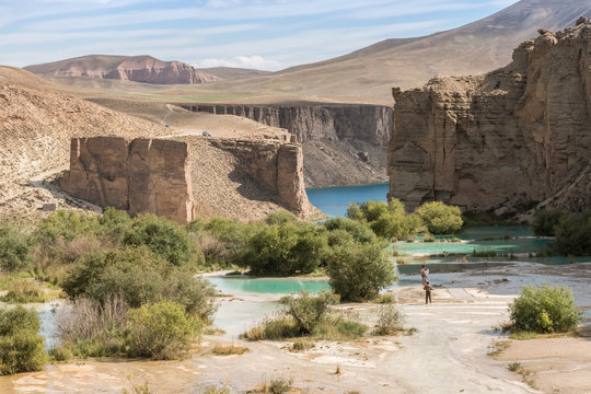 band-e amir national park - afghanistan