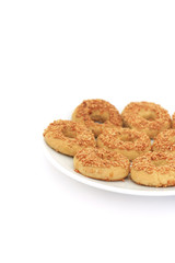Sesame cookies
