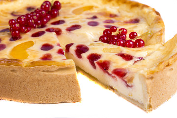 Gooseberry tart cake