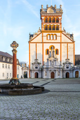 Fototapeta na wymiar Benediktinerabtei St. Matthias in Trier
