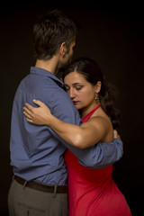 Tango dancers
