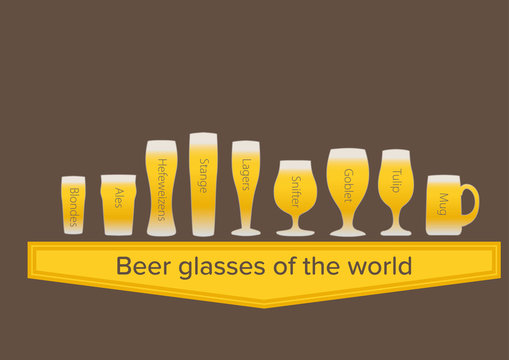 beer glasses of the world