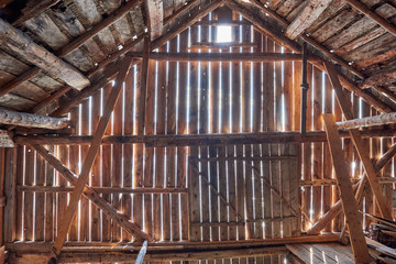Old wooden barn