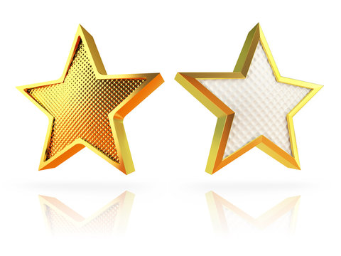 Fototapeta golden stars