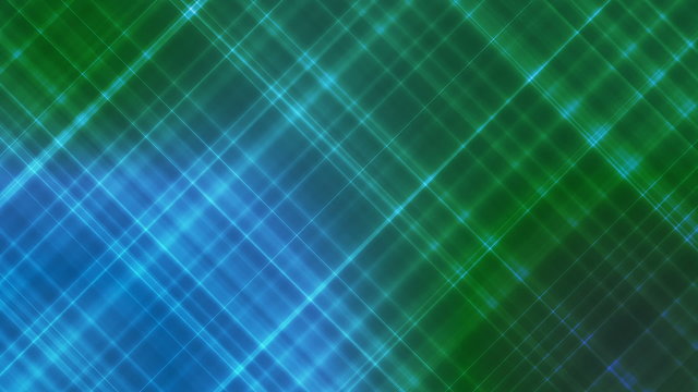 Broadcast Intersecting Hi-Tech Slant Lines, Blue Green, Abstract, Loopable, HD