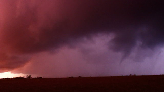 Raw storm chasing video of a tornado forming in Rock Island County Illinois on December 23, 2015