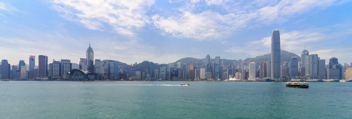 Fototapeta na wymiar Kowloon Skyline