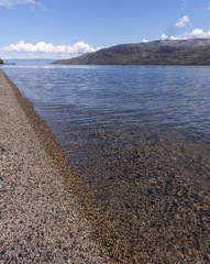 The View from Antler's Beach of Peachland British Columbia, Cana