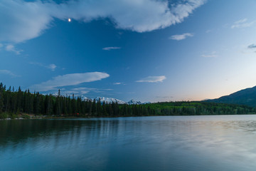 Pyramid Lake, Jasper National Park, Alberta, Canada