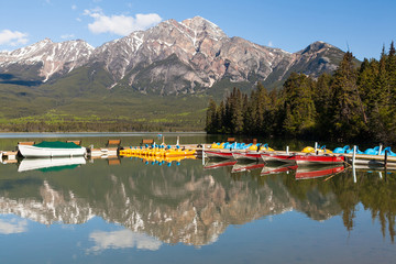 Pyramid Lake, Jasper National PArk, Alberta, Canada