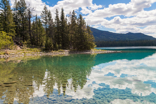 Annette Lake, Jasper National Park, Alberta, Canada