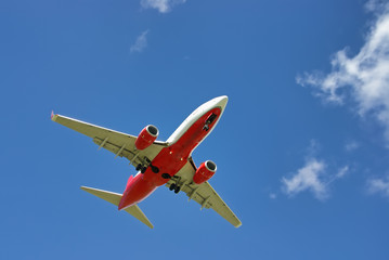 Fototapeta na wymiar Passenger aircraft