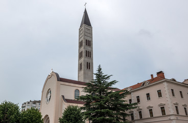 Saint Peter and Paul Franciscan Monastery and Church in Mostar city, Bosnia and Herzegovina