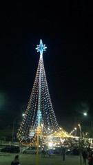 albero di Natale di luci