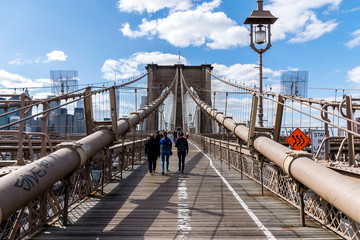 Obraz premium Most Brookliński w Nowym Jorku