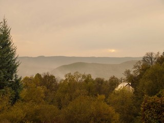 Countryside Landscape Romania