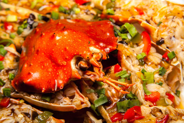 Crab salad