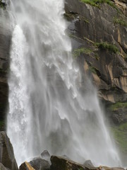 waterfall in India, Himachal Pradesh 
