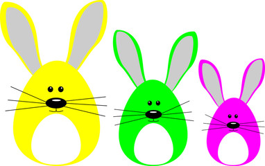 Easter rabbits