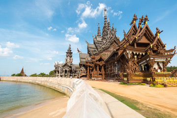 the sanctuary of truth in pattaya
