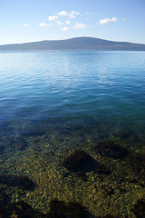 The clear waters of the Adriatic