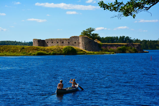 Schlossruine Kronoberg in Växjö