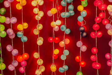 light balls decoration