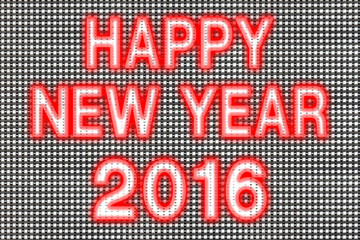 Fototapeta na wymiar happy new year 2016