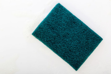 scrubber pad with sponge