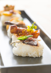 Fried Mackerel with Shrimp Paste Sauce
