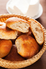 Homemade small breads
