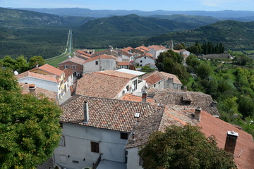Fototapeta premium Motovun, Istrien, Kroatien