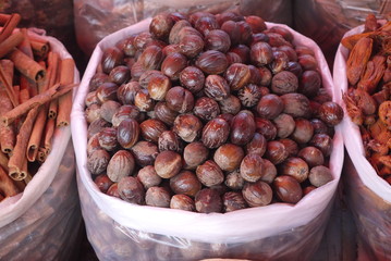 nutmeg bag for sale in the market
